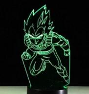Dragon Ball 3D Table Lamp Cool Nightlights New Year Decoration Kids Lampade Children's Gifts Lighting LED Lampe Touch Lampen